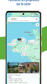 Gîtes : Locations de vacances screenshot