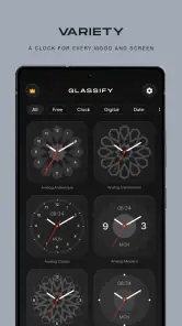Glassify - Widgets & Thèmes screenshot