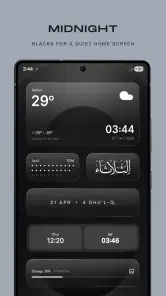 Glassify - Widgets & Thèmes screenshot