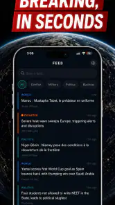 GlobeAlert: Actu Monde Live screenshot