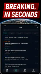 GlobeAlert: Actu Monde Live screenshot