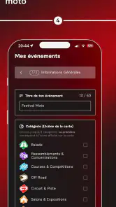 Go Moto - Événements moto screenshot