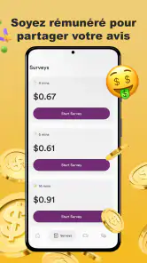 Golden Surveys - Sondages screenshot