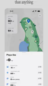 Golfmetrics screenshot