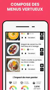 GoodSesame, recette healthy screenshot