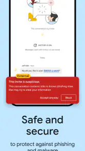Google Chat screenshot