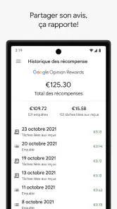 Google Opinion Rewards screenshot