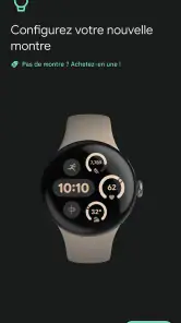 Google Pixel Watch screenshot