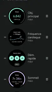 Google Pixel Watch screenshot