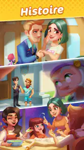 Gossip Harbor : jeu de fusion screenshot