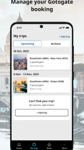 Gotogate screenshot