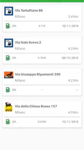 GPL, CNG,  GNV, GNL et colonne screenshot