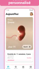 Grossesse + | Appli de Suivi screenshot