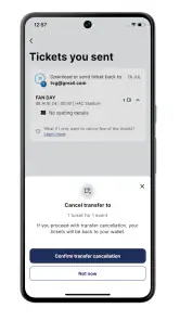 HAC Tickets screenshot