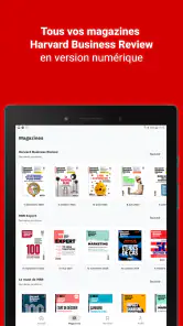 Harvard Business Review France screenshot