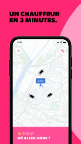 Heetch - Commandez un VTC 24/7 screenshot