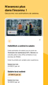 Hellowork : Recherche d'Emploi screenshot