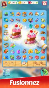Her Comeback: jeu de fusion screenshot