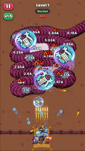 Heroes vs Crazy Wiggler screenshot