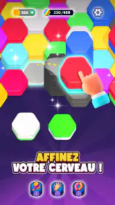 Hexa Sort screenshot