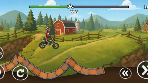 Hill Climb Bike Stunts screenshot