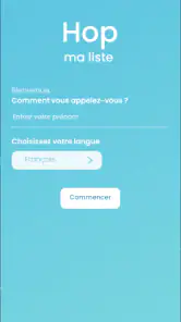 Hop ma liste screenshot