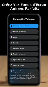 Horizon Fonds D'écran Animés screenshot