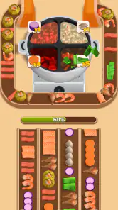 Hotpot Loop: Food Sort screenshot