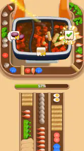 Hotpot Loop: Food Sort screenshot