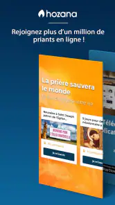 Hozana - Prière catholique screenshot