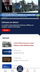 i24NEWS screenshot