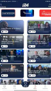 i24NEWS screenshot