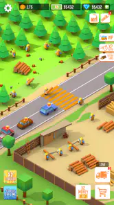Idle Lumber Empire: Jeu Tycoon screenshot
