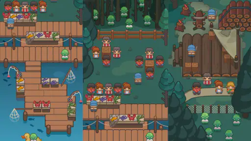 Idle Outpost: jeu de gestion screenshot