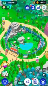 Idle Theme Park - Magnat screenshot