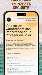 Indice UV : Bronzage & Soleil screenshot