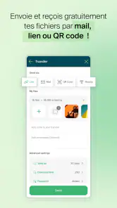 Infomaniak SwissTransfer screenshot