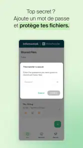 Infomaniak SwissTransfer screenshot