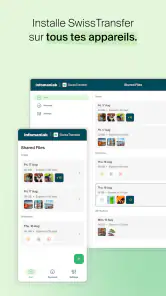 Infomaniak SwissTransfer screenshot