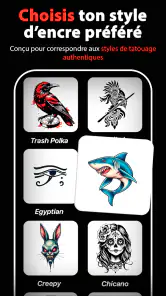 Inkit - Simulateur Tatouage screenshot