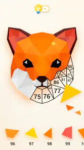 inPoly: Jeu de Puzzle Poly Art screenshot