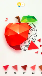 inPoly: Jeu de Puzzle Poly Art screenshot