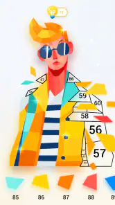inPoly: Jeu de Puzzle Poly Art screenshot