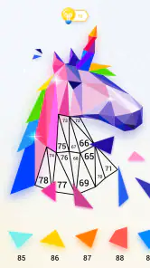 inPoly: Jeu de Puzzle Poly Art screenshot
