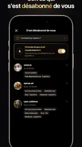 inProfile : Traqueur Profil screenshot