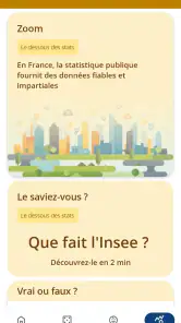 Insee Mobile screenshot