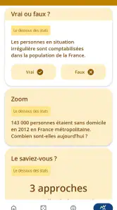 Insee Mobile screenshot