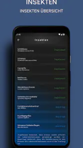 Insekten Lebensmittel Scanner screenshot