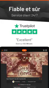 Application Instant Gaming - Reviewed