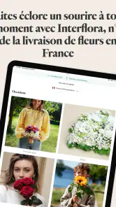 Interflora - Livraison fleurs screenshot